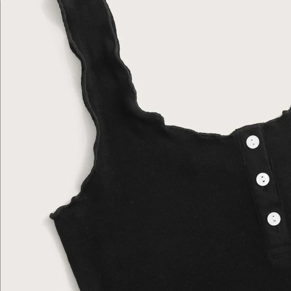 New Maja ribbed black tank basics - Picture 3 of 3